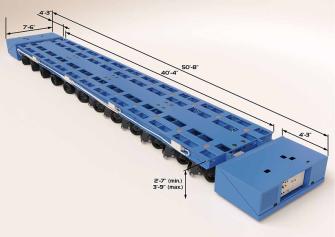 Modularer Anhänger mit Eigenantrieb