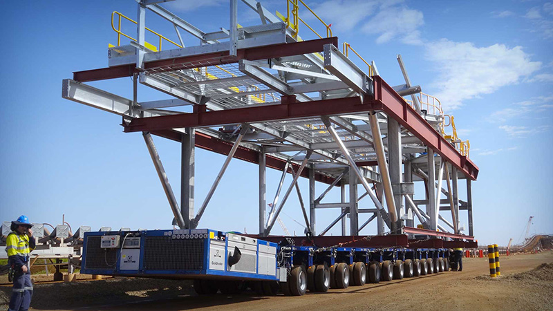 Selbstfahrender Anhänger Self Propelled Trailer