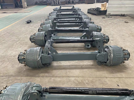 Hydraulische Schwingarmachse Hydraulic Swing Arm Axle