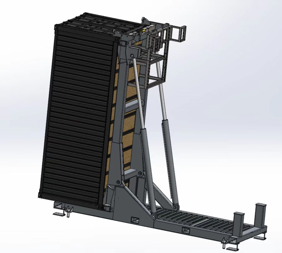 Containerwender  Container turner