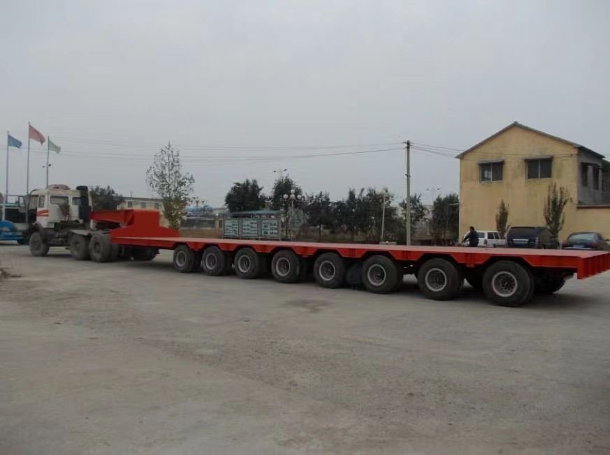 Tiefbett-Sattelauflieger Low Bed Semi Trailer