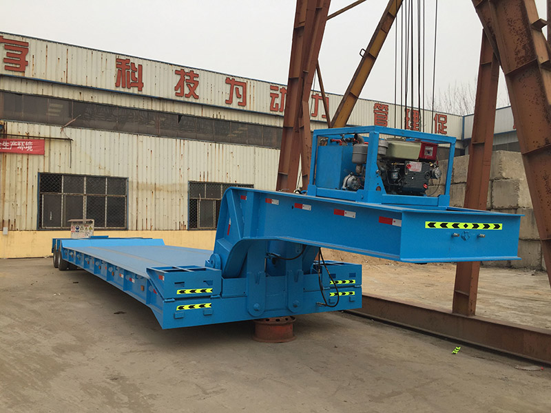 Auflieger-Tieflader Semi Trailer Low Loader