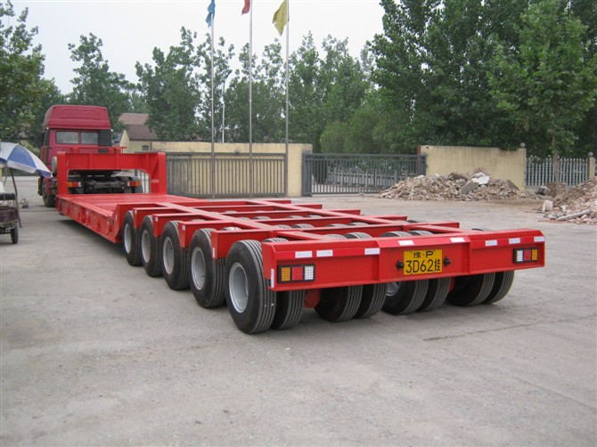 Auflieger-Tieflader Semi Trailer Low Loader