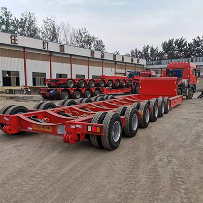 Windturm-Transport-Sattelauflieger Wind Tower Transport Semi Trailer