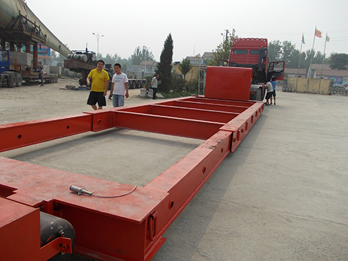 Windturm-Transport-Sattelauflieger Wind Tower Transport Semi Trailer