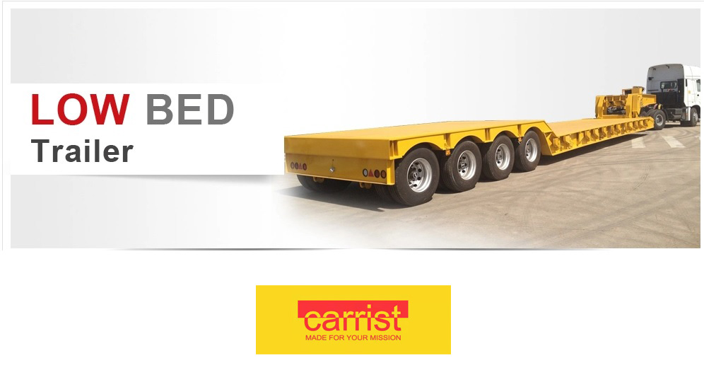 Tieflader lowbed trailer