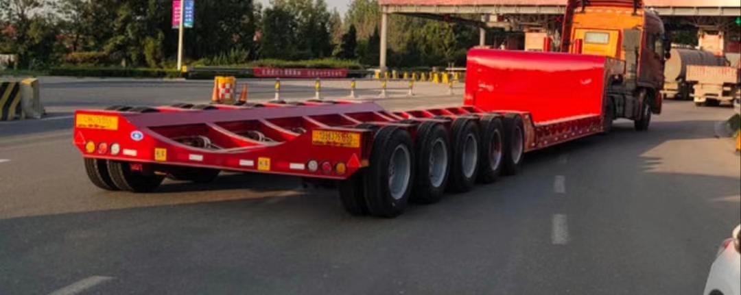 Tieflader lowbed trailer