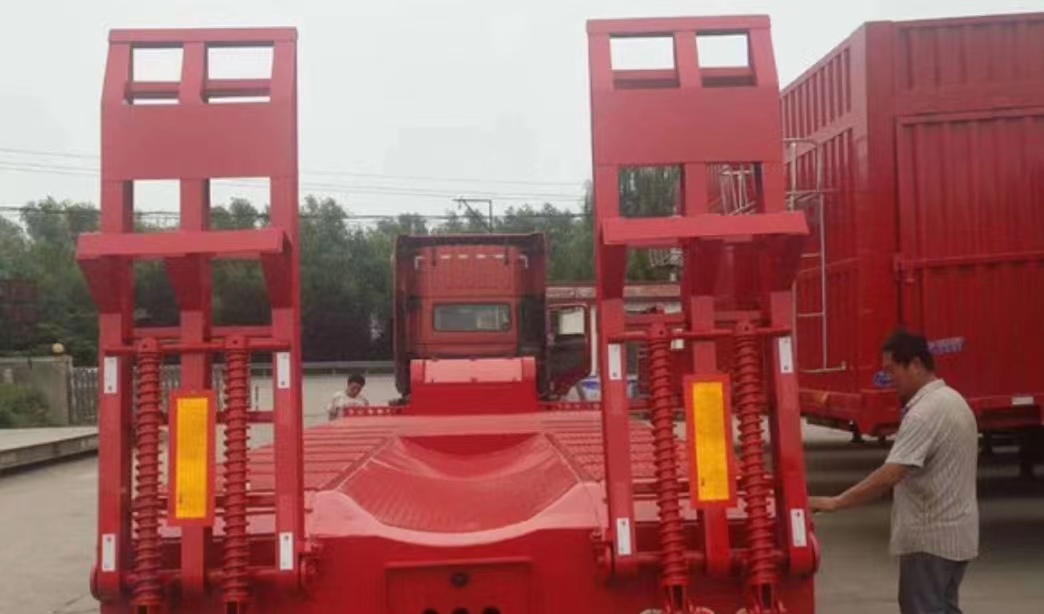 Tieflader-Anhänger lowboy trailer