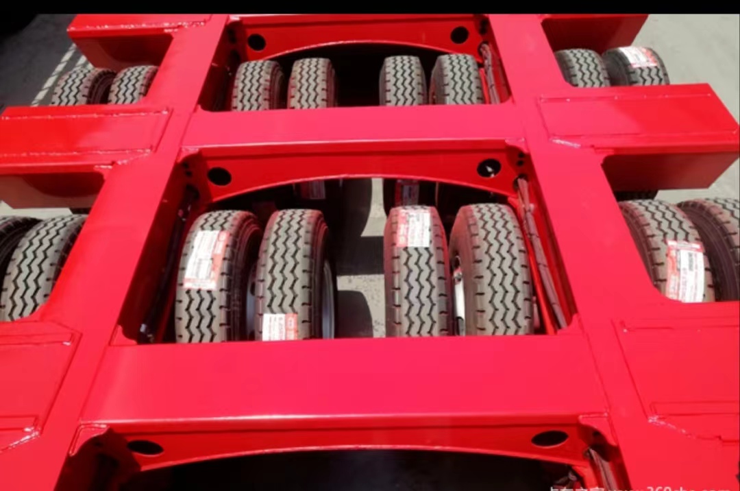 Tieflader-Anhänger lowboy trailer