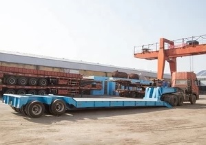 lowboy trailer